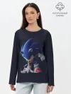 Лонгслив женский. Хлопок / Sonic