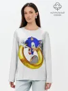Лонгслив женский. Хлопок / Sonic