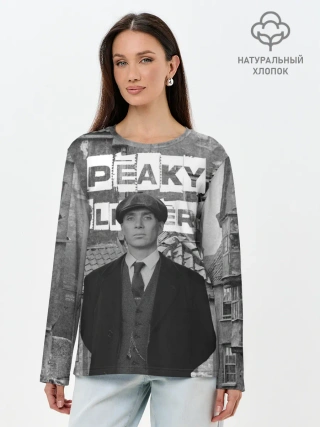 Лонгслив женский. Хлопок / Peaky Blinders