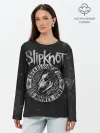 Лонгслив женский. Хлопок / Slipknot