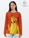 Лонгслив женский. Хлопок / Banana