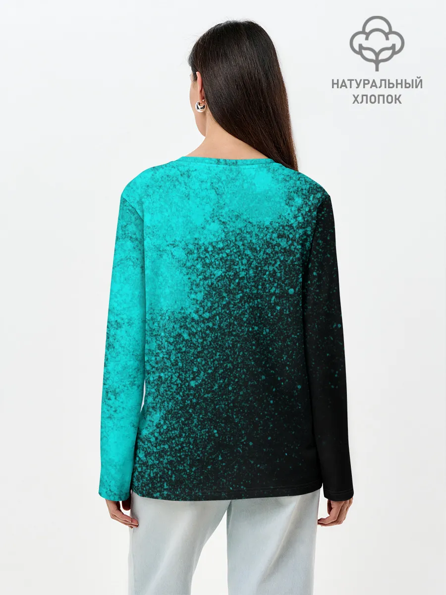 Лонгслив женский. Хлопок / Sally face