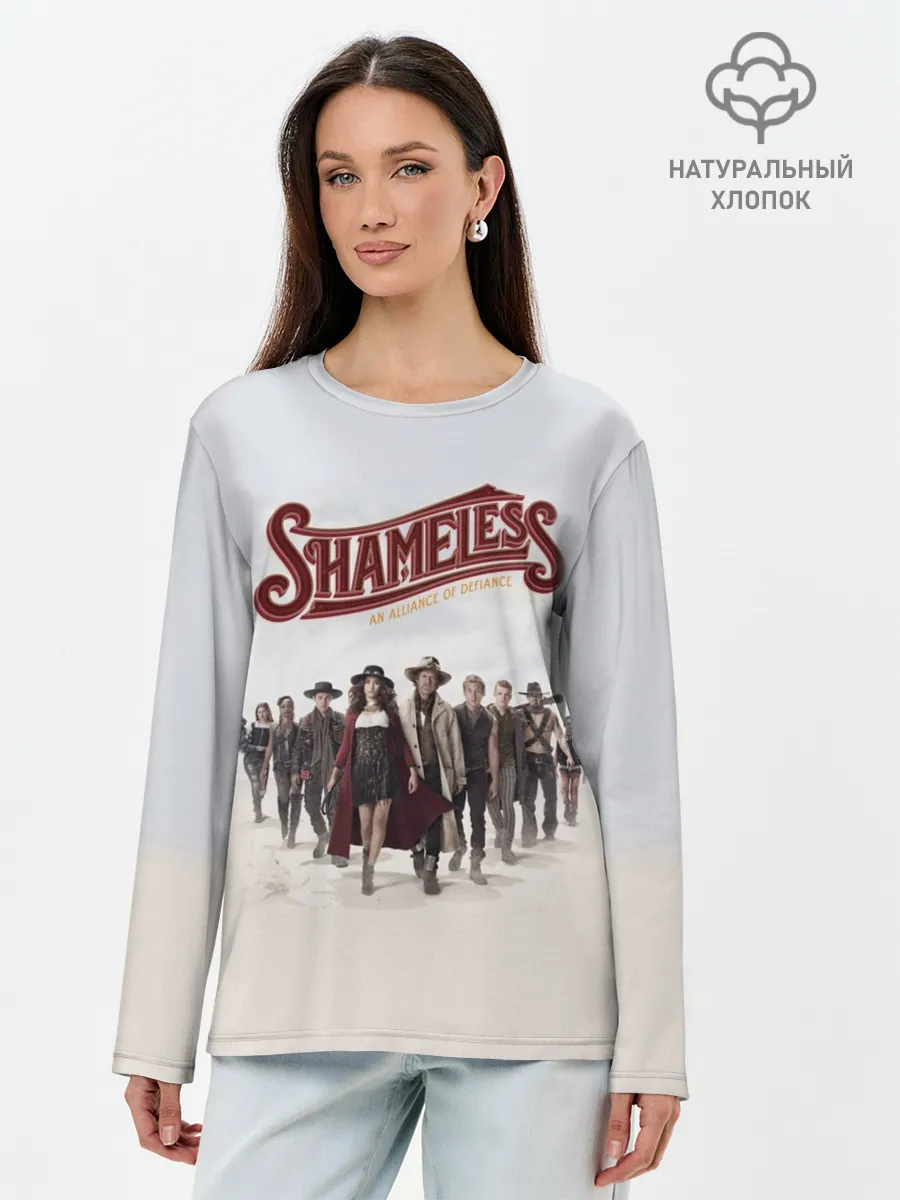 Лонгслив женский. Хлопок / Бесстыдники