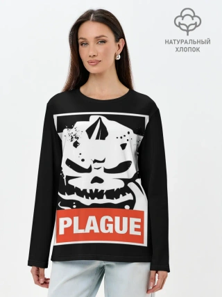 Лонгслив женский. Хлопок / Warhammer 40k