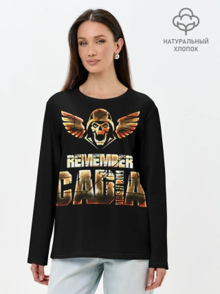 Лонгслив женский. Хлопок / Warhammer