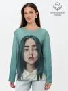 Лонгслив женский. Хлопок / Билли Айлиш