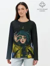 Лонгслив женский. Хлопок / Coraline