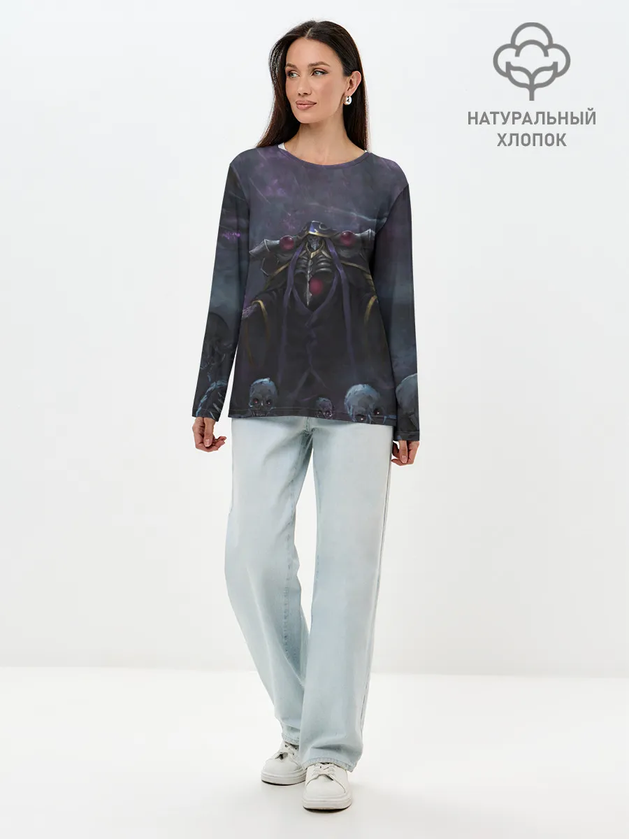 Лонгслив женский. Хлопок / Аниме Повелитель