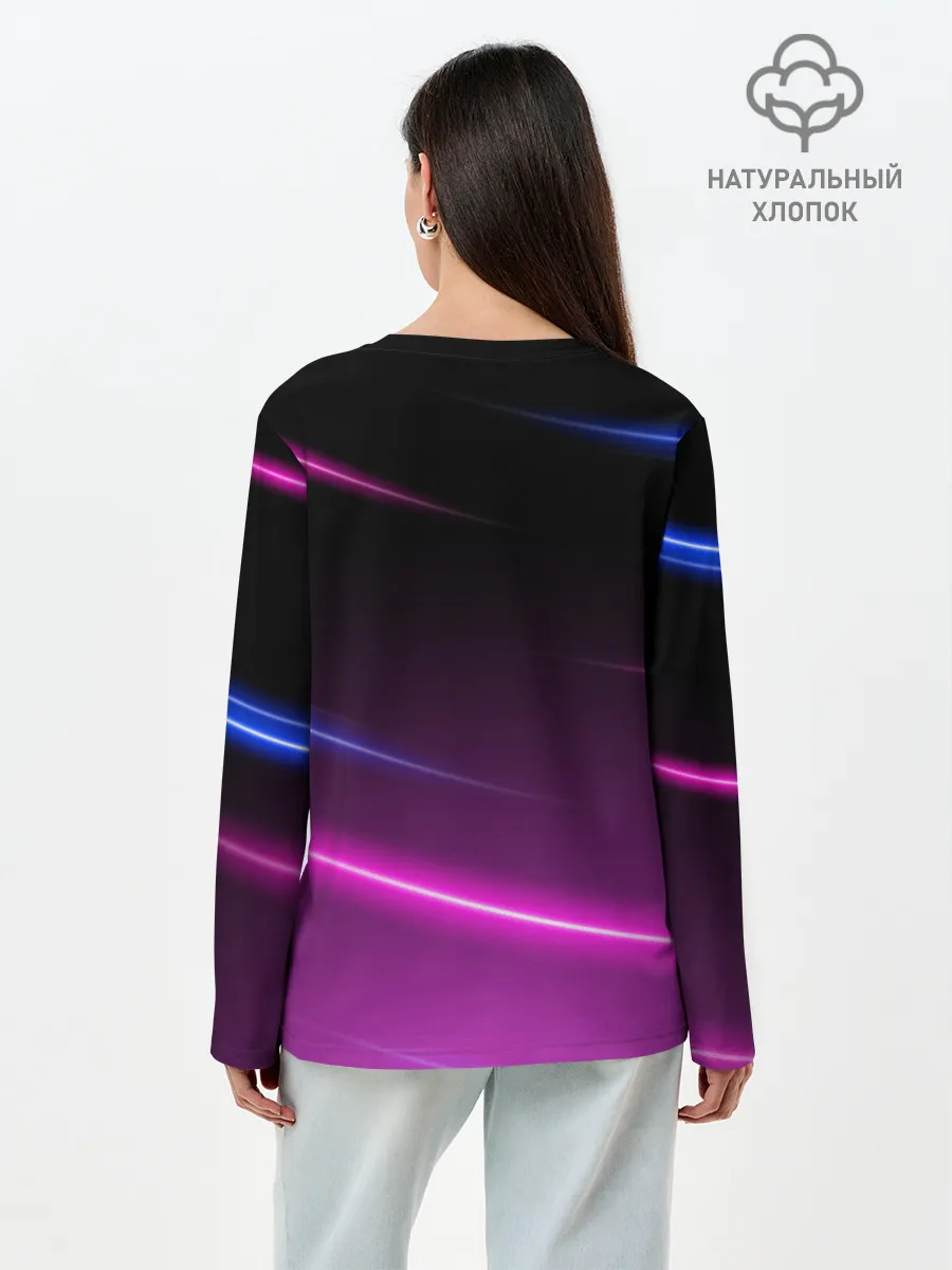 Лонгслив женский. Хлопок / NFS: Heat