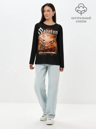 Лонгслив женский. Хлопок / Sabaton
