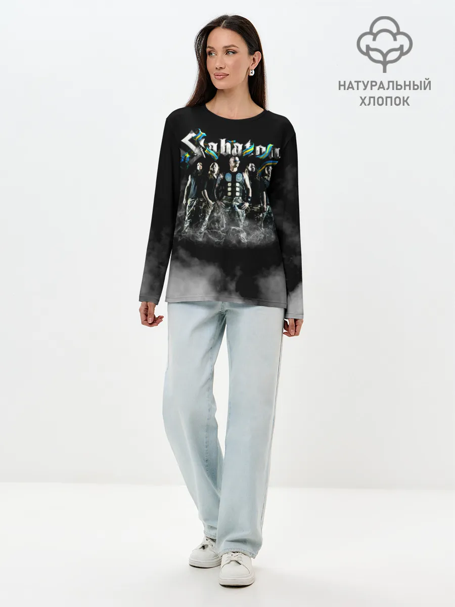 Лонгслив женский. Хлопок / Sabaton