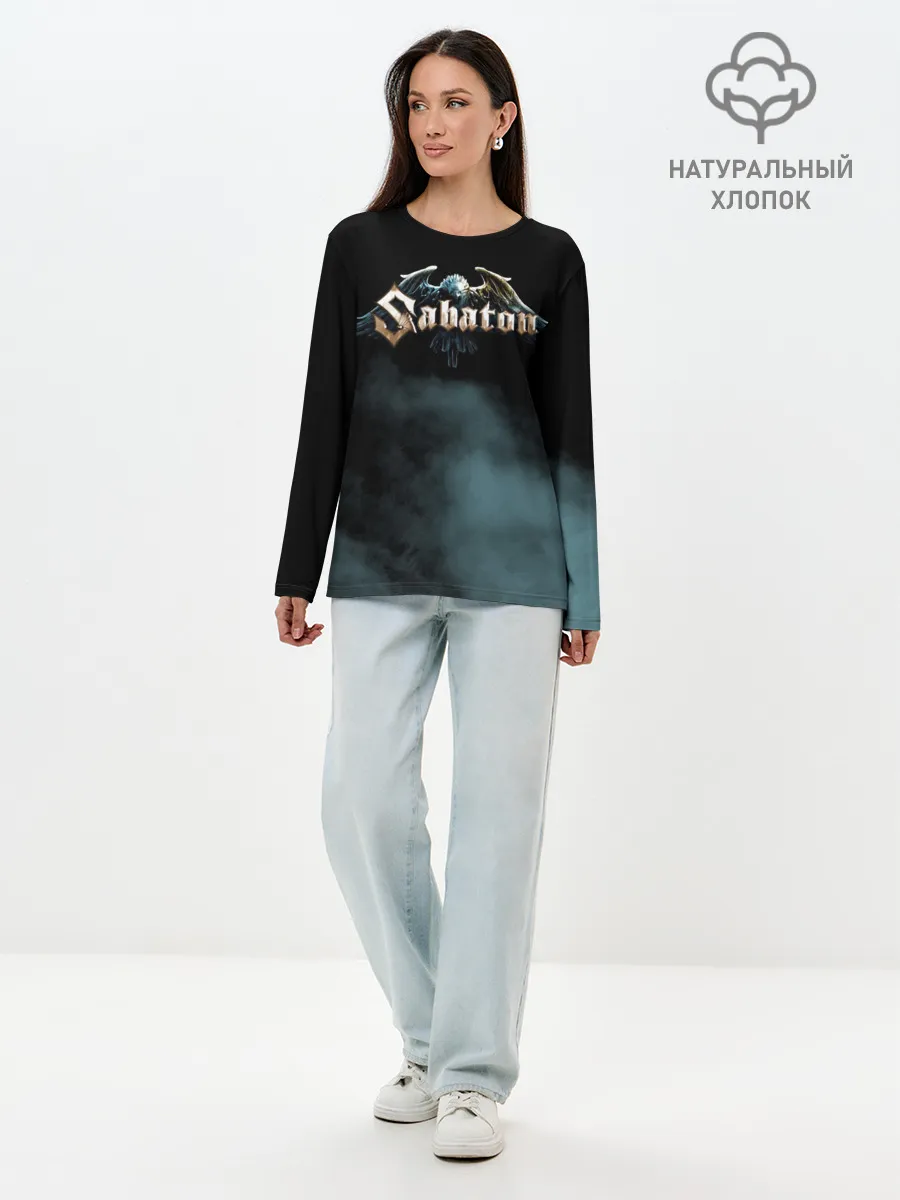 Лонгслив женский. Хлопок / Sabaton