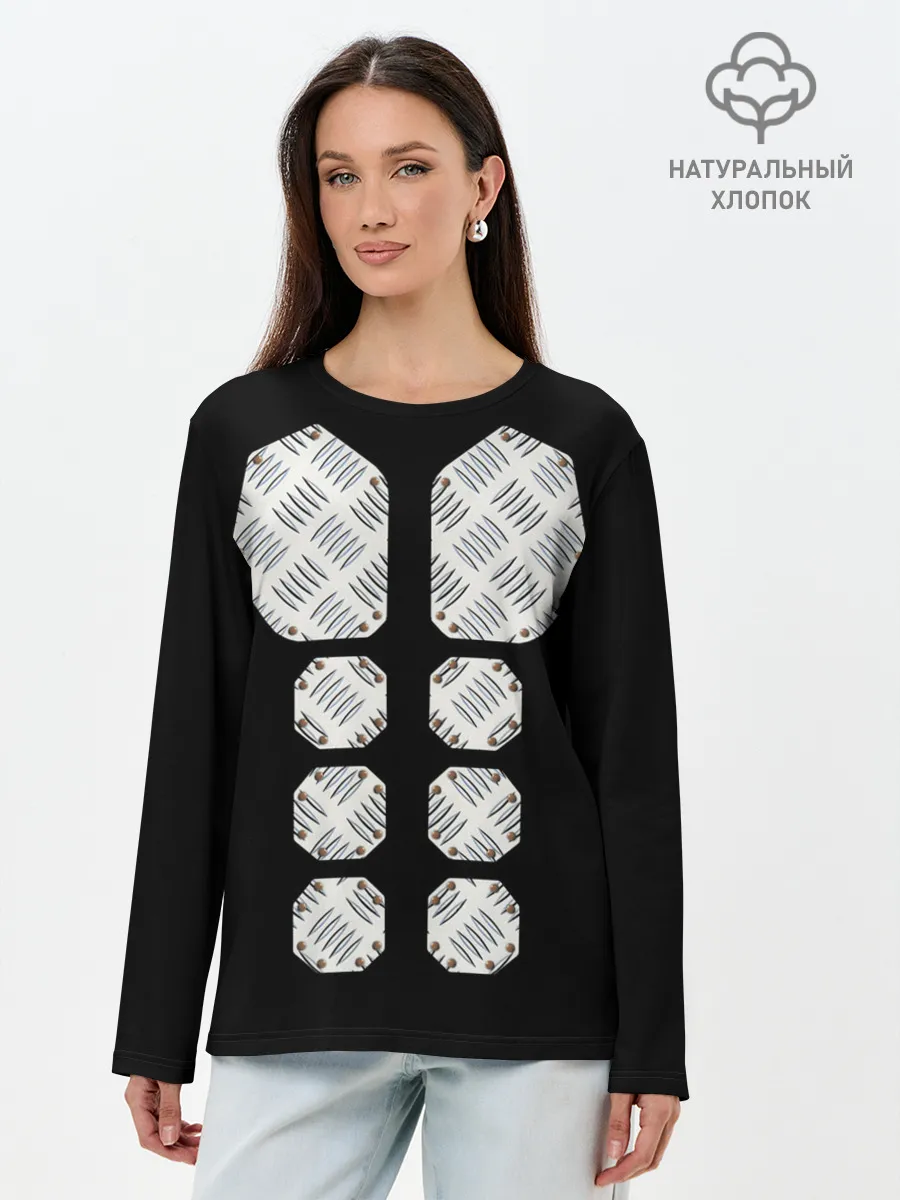 Лонгслив женский. Хлопок / Sabaton