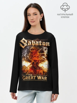 Лонгслив женский. Хлопок / Sabaton