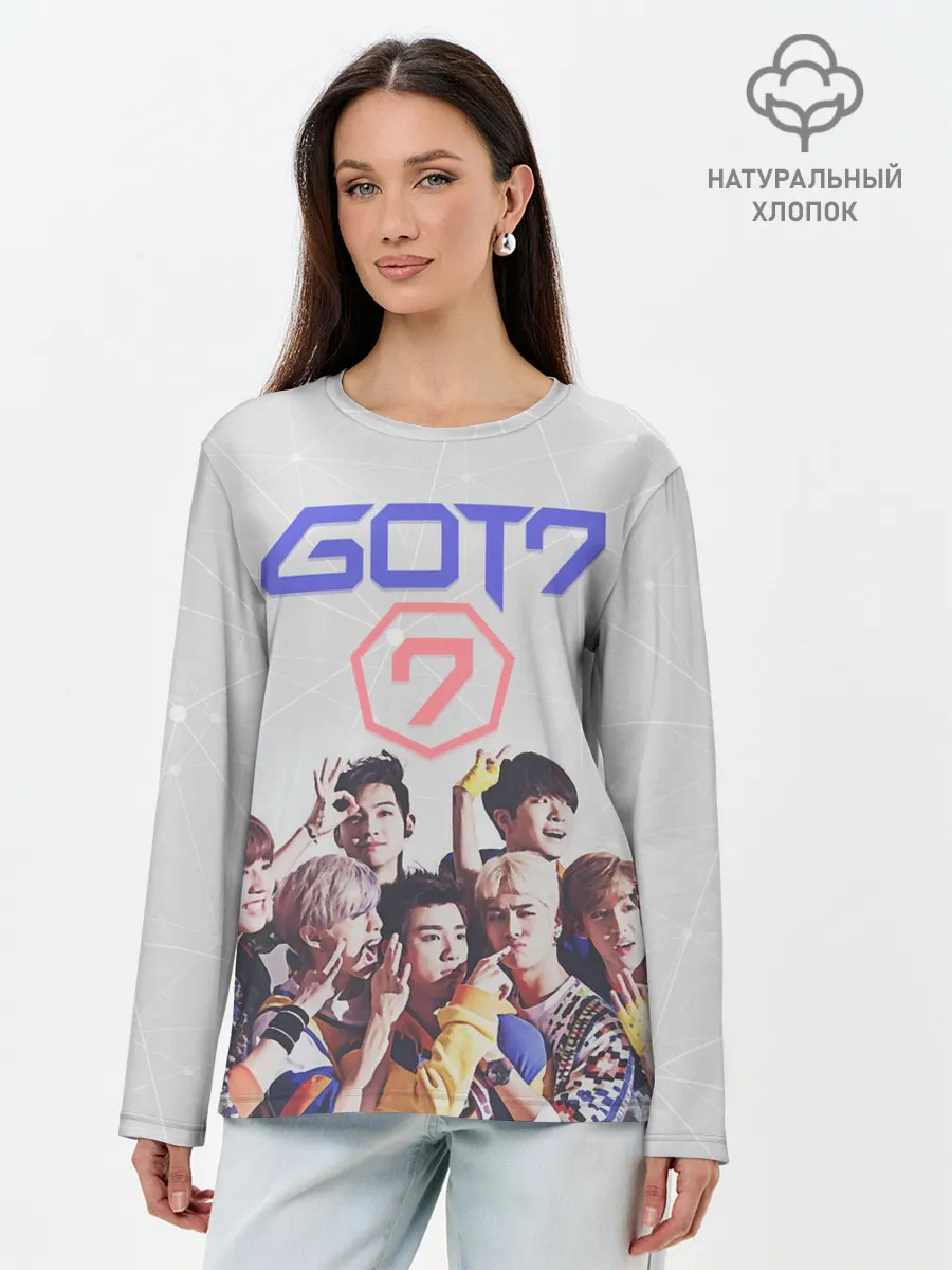 Лонгслив женский. Хлопок / Got7