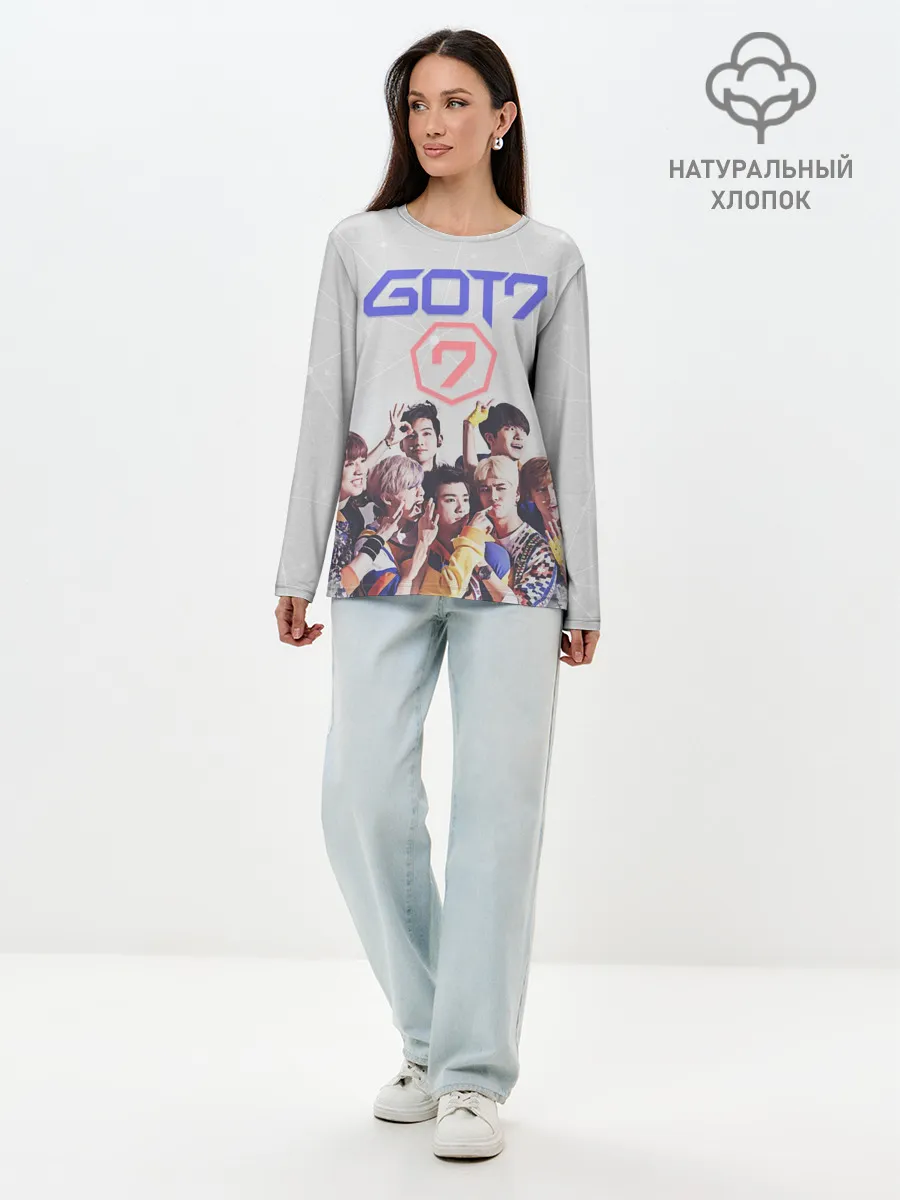 Лонгслив женский. Хлопок / Got7
