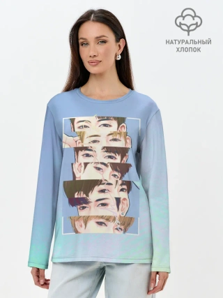 Лонгслив женский. Хлопок / GOT7