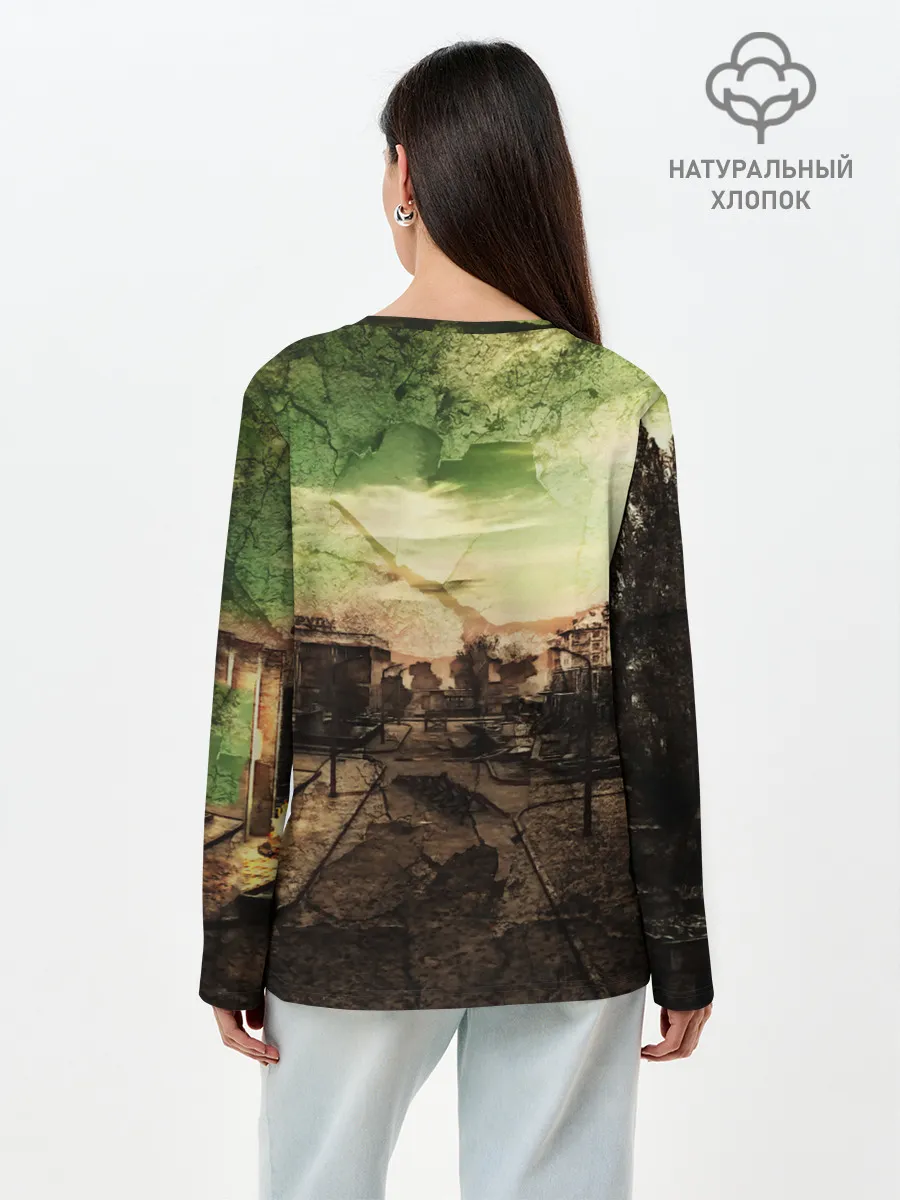 Лонгслив женский. Хлопок / STALKER