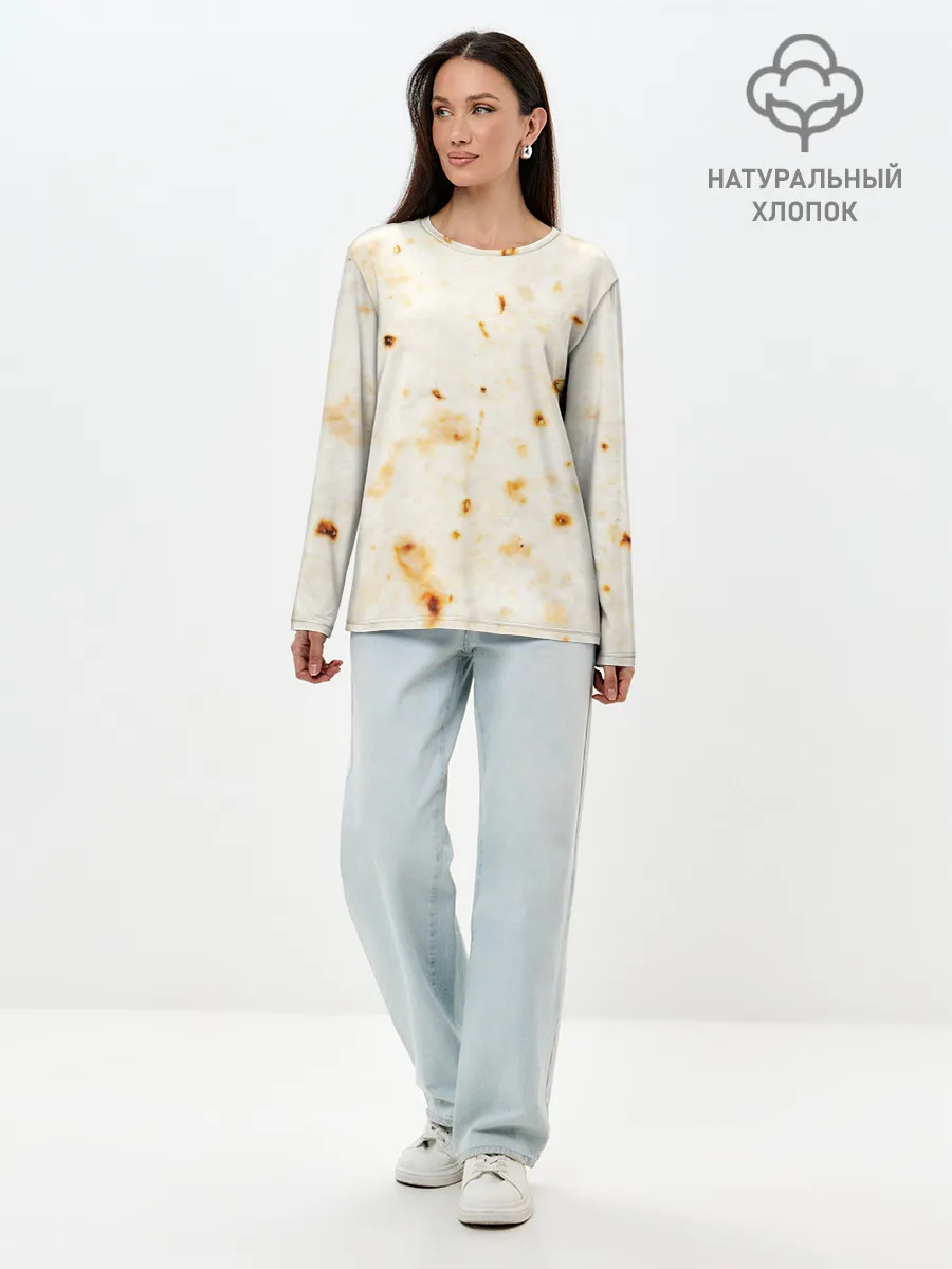 Лонгслив женский. Хлопок / ЛАВАШ