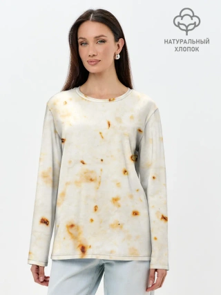 Лонгслив женский. Хлопок / ЛАВАШ