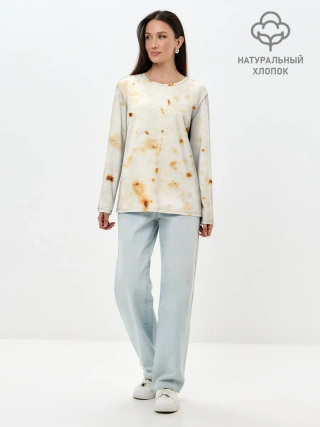 Лонгслив женский. Хлопок / ЛАВАШ