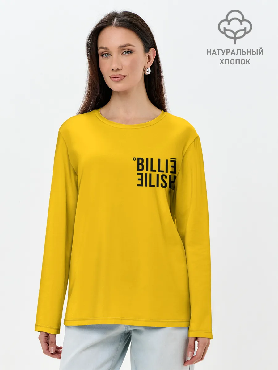 Лонгслив женский. Хлопок / BILLIE EILISH