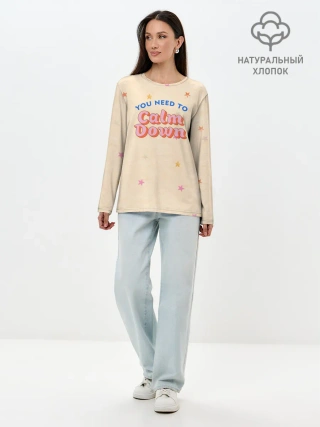 Лонгслив женский. Хлопок / Taylor Swift