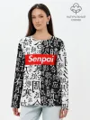 Лонгслив женский. Хлопок / SENPAI