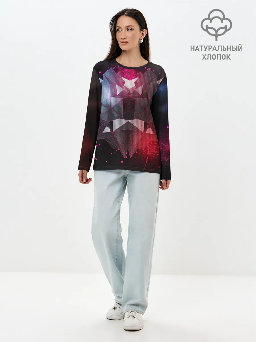 Лонгслив женский. Хлопок / МАРМОК