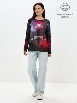 Лонгслив женский. Хлопок / МАРМОК