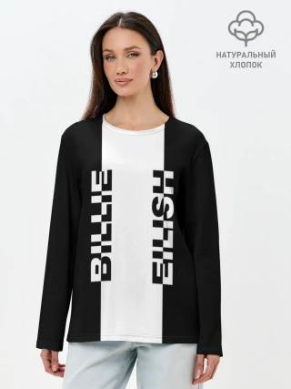 Лонгслив женский. Хлопок / BILLIE EILISH