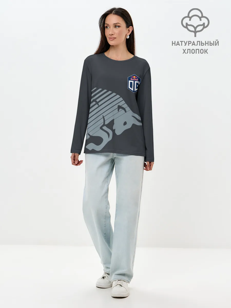 Лонгслив женский. Хлопок / OG