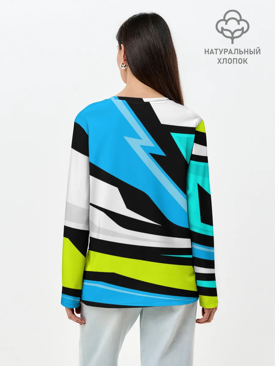 Лонгслив женский. Хлопок / Need for Speed