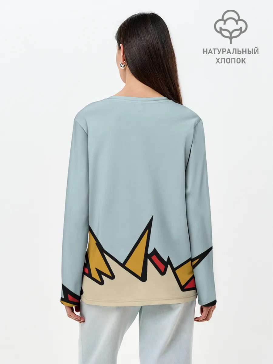 Лонгслив женский. Хлопок / LANA DEL RAY - NFR!