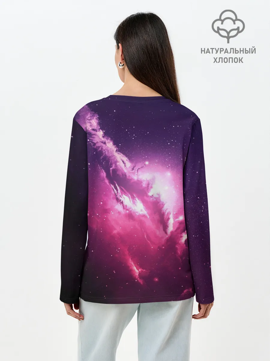 Лонгслив женский. Хлопок / ASTRO
