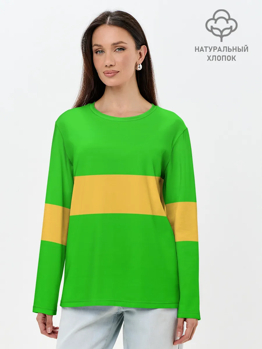 Лонгслив женский. Хлопок / ЧАРА