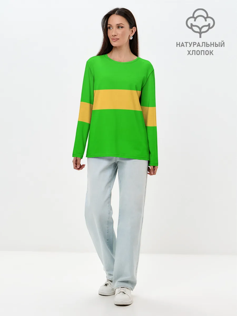 Лонгслив женский. Хлопок / ЧАРА