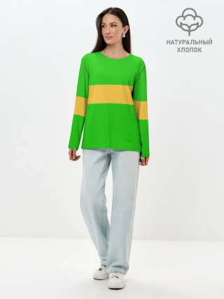 Лонгслив женский. Хлопок / ЧАРА