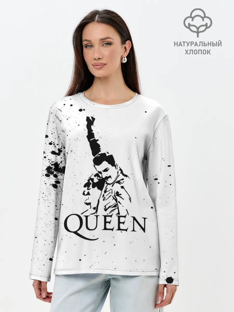 Лонгслив женский. Хлопок / Queen