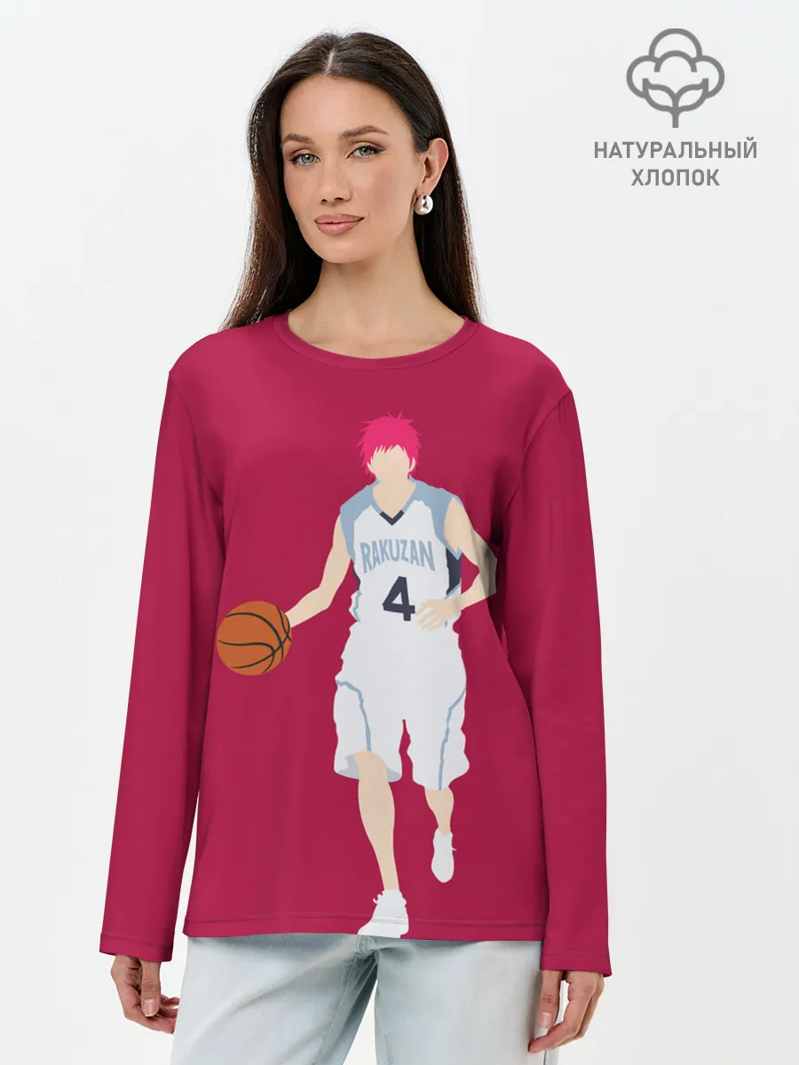 Лонгслив женский. Хлопок / Seijuurou Akashi