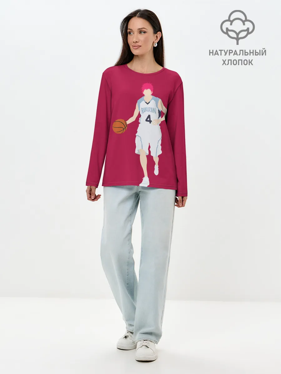 Лонгслив женский. Хлопок / Seijuurou Akashi