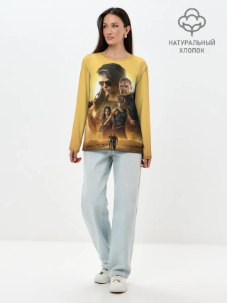 Лонгслив женский. Хлопок / Terminator: Dark Fate