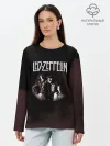 Лонгслив женский. Хлопок / Led Zeppelin