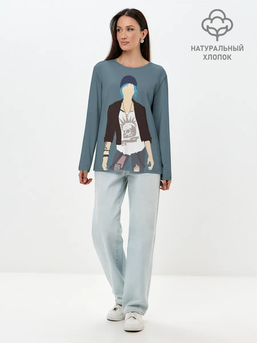 Лонгслив женский. Хлопок / Хлоя Прайс