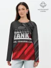 Лонгслив женский. Хлопок / Master TANK Bat.-Chatillon 25t