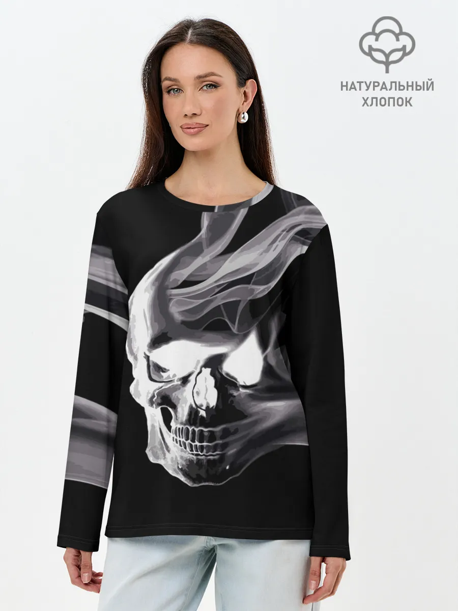 Лонгслив женский. Хлопок / Wind