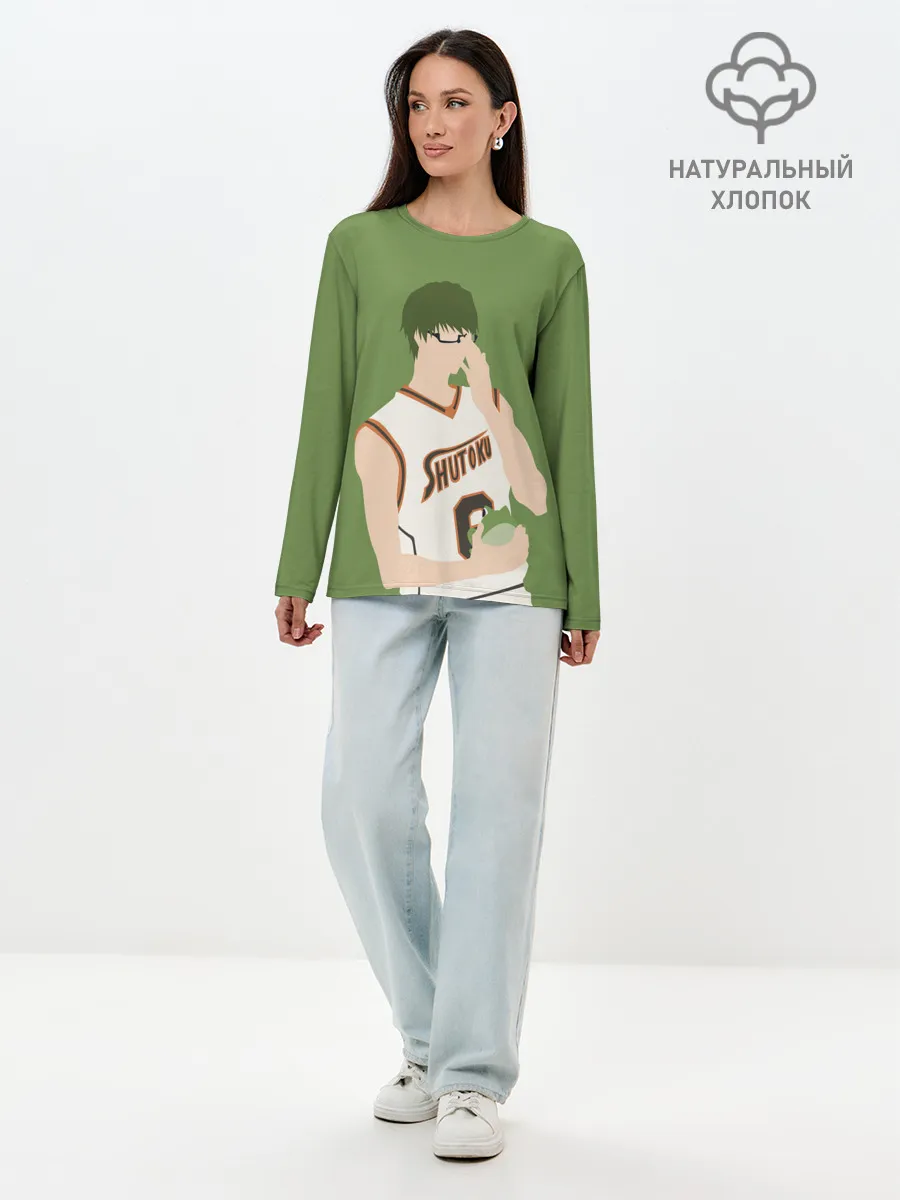 Лонгслив женский. Хлопок / Shintarou Midorima