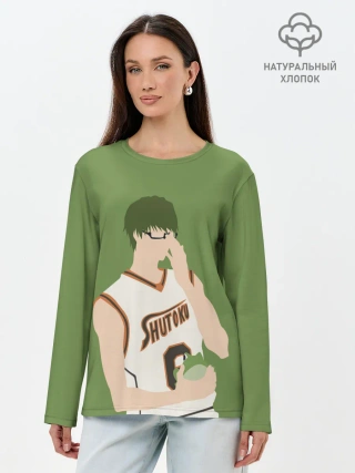Лонгслив женский. Хлопок / Shintarou Midorima