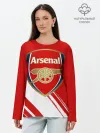 Лонгслив женский. Хлопок / Arsenal
