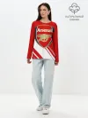 Лонгслив женский. Хлопок / Arsenal
